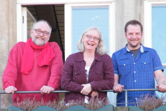 von links nach rechts: Gerd Detering, Diana Ammer, Stephan Schulte